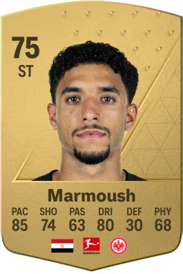 Omar Marmoush EA Sports FC 24 Player Ratings - Electronic Arts