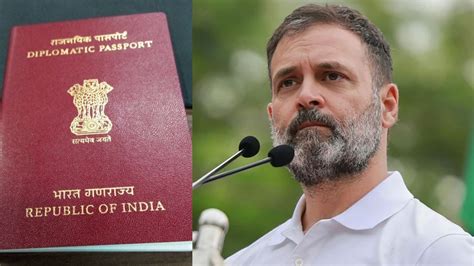 What is a diplomatic passport, why Rahul Gandhi had to surrender his? - India Today