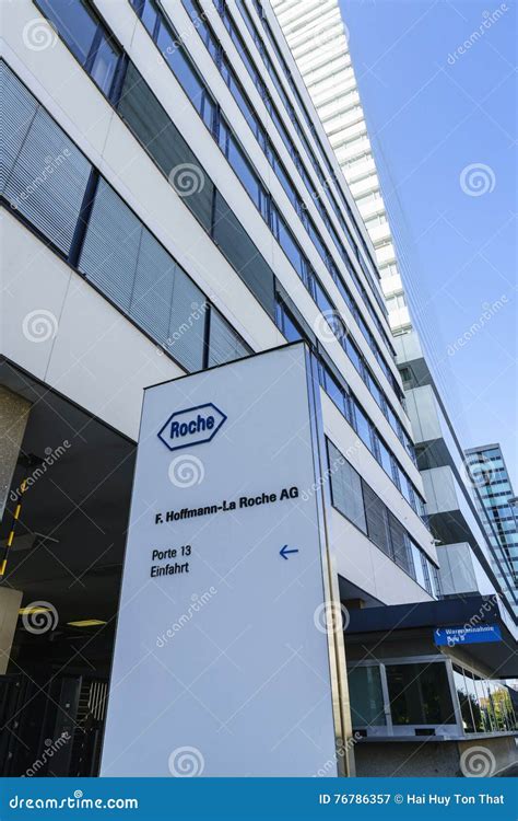 Hoffmann La Roche Headquarters in Basel, Switzerland Editorial Photography - Image of ...