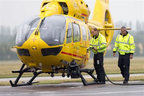 Prince William Honoured His Air Ambulance Pilot Team For The Last Time