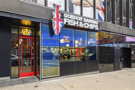 Gordon Ramsay Opens New Restaurant in NYC