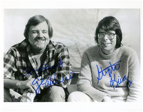 CREEPSHOW (1982) Photo Signed by Stephen King and George Romero