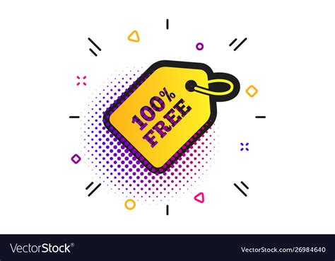 Free tag icon shopping special offer sign Vector Image