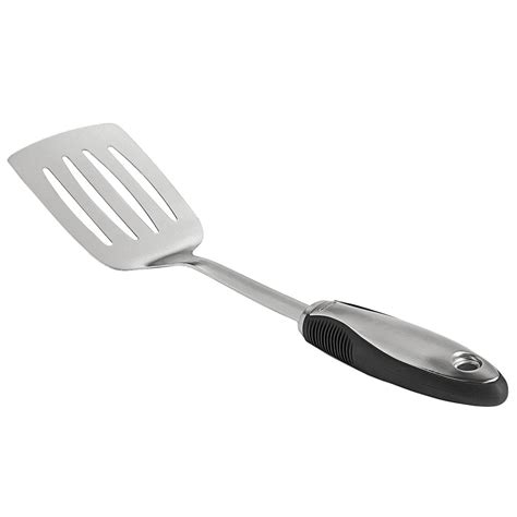 OXO 59091 SteeL™ 14" Stainless Steel Slotted Spatula / Turner