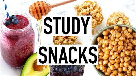 Study Snacks! Healthy Snack Ideas! Easy and Quick! Cooking With Liv Ep.6 | Study snacks, Healthy ...