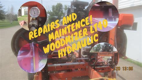 WOOD MIZER LT40 HYDRAULIC REPAIRS AND MAINTENCE 2023 05 20 Part#1 - YouTube