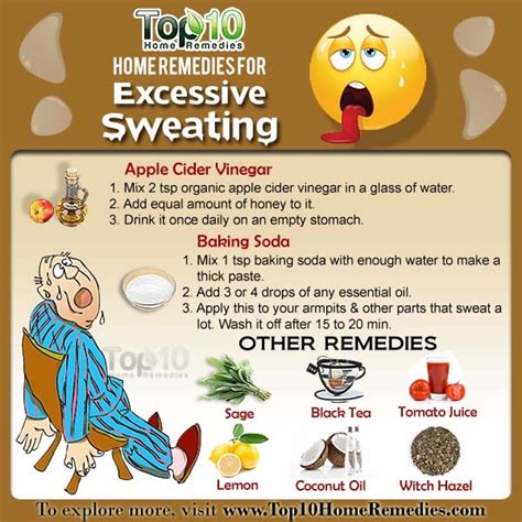 Home Remedies for Excessive Sweating | Top 10 Home Remedies