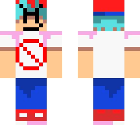 (FNF series) Boyfriend | Minecraft Skin