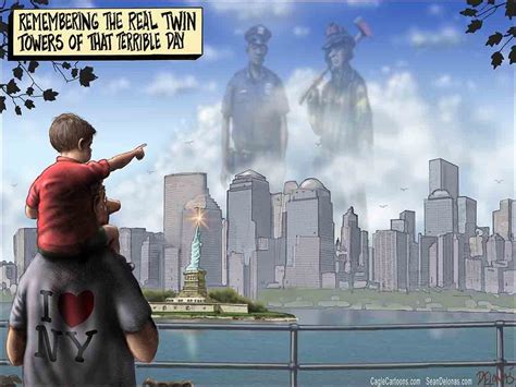 9/11 Memorial Cartoon - Sean Delonas