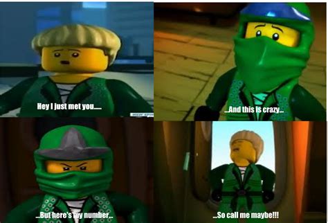 Lloyd Garmadon's (Ninjago) Call Me Maybe. | Ninjago memes, Ninjago ...