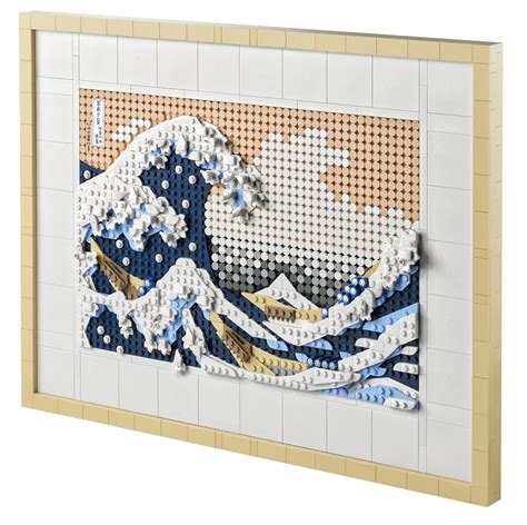 LEGO 31208 Hokusai The Great Wave crashes into the LEGO Art theme in 2023 - Jay's Brick Blog