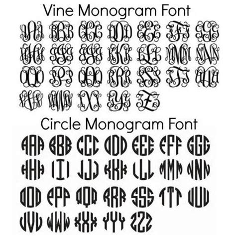 Circle Monogram Font In TTF And OTF Formats Cricut Fonts Cricut Files By KYo Digital Studio ...