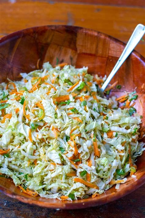 Quick Chinese Cabbage Salad - Angel Vegetable