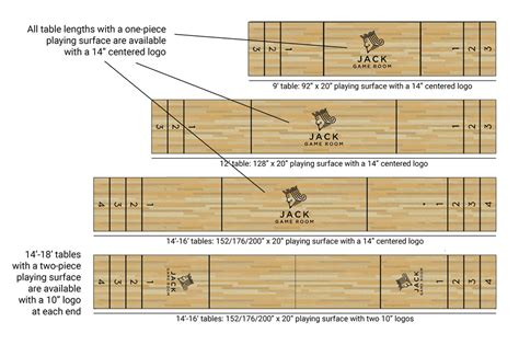 Urban Custom Shuffleboard Table | Jack Game Room