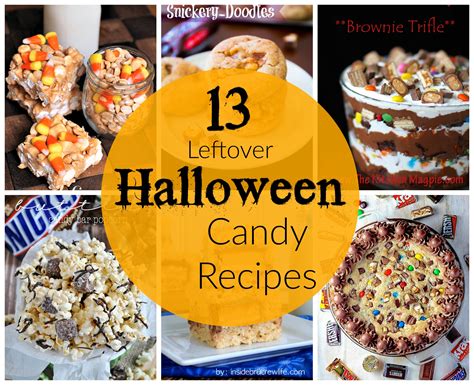 13 Leftover Halloween Candy Recipes | Cookies, Bars, & Dips