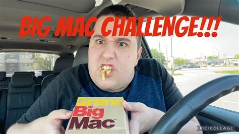 THE ULTIMATE BIG MAC CHALLENGE!!! - YouTube