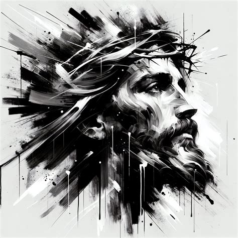 Jesus Art Painting Canvas Oil Painting Style Digital Print Wall Art ...