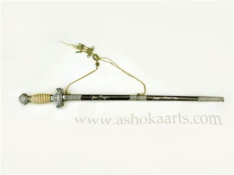 Magnificent rare Vietnamese Straight sword Kiem with elephant molar ...