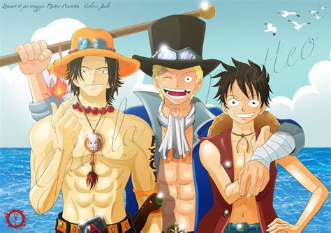 Ace Sabo Luffy | Ace sabo luffy, Ace and luffy, Luffy