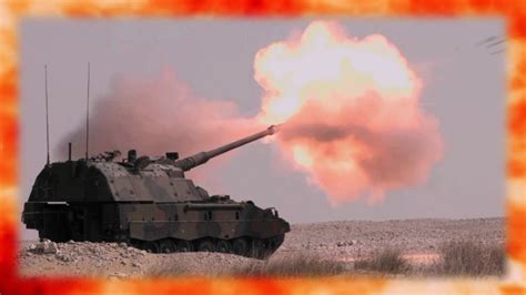 Self Propelled Howitzers : K9 Thunder, M109 Paladin, Caesar, PzH 2000, Koalistiya-SV Massive ...