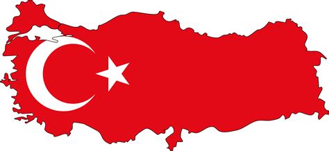 Download Country Flag Clip Art - Turkey Map Png Transparent Png (#3815) - PinClipart