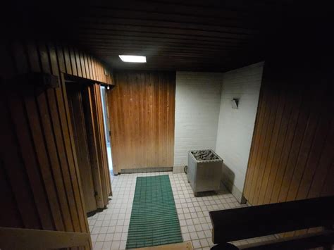 Finnish apartment building sauna. : r/Sauna