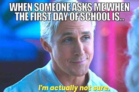 30 Best First Day Of School Memes For Teachers And Students