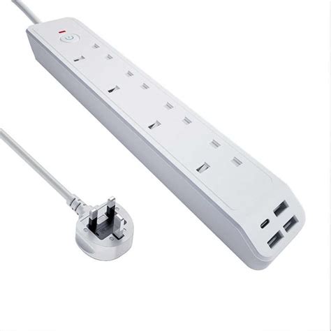 extension lead individual switch | with USB ports | Jeostorm