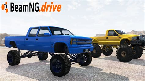 BeamNG.drive MP - SEMA 800HP POWERSTROKE ON 50'S ROCK CLIMBING! (ITS ...