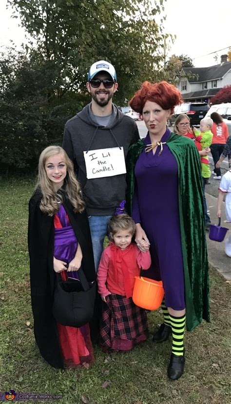 Hocus Pocus Family Halloween Costume | No-Sew DIY Costumes