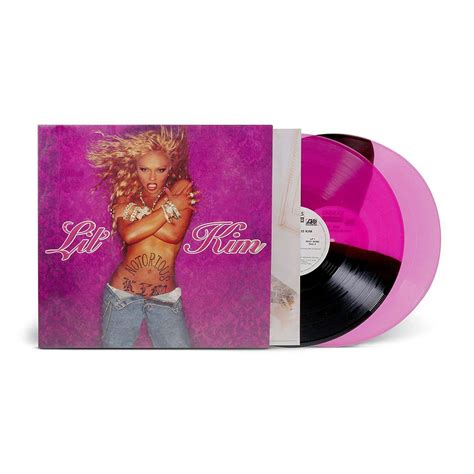 Lil' Kim NOTORIOUS K.I.M. (2LP/PINK/BLACK MIXED VINYL) Vinyl Record