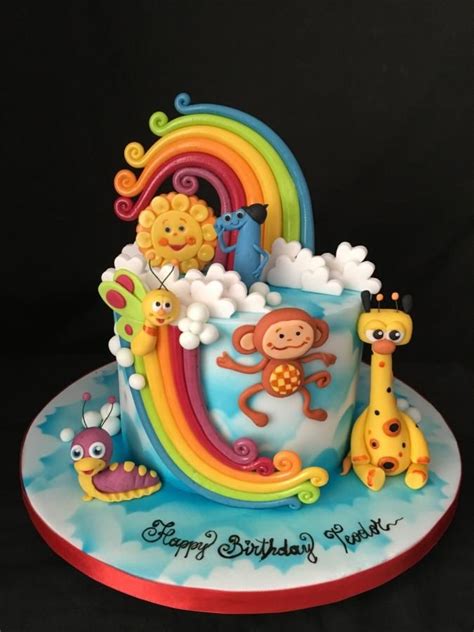 BabyTV cake | Baby birthday cakes, 1st birthday cakes, Cake