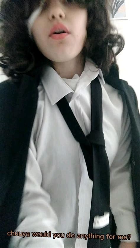 doing pm female dazai cosplay