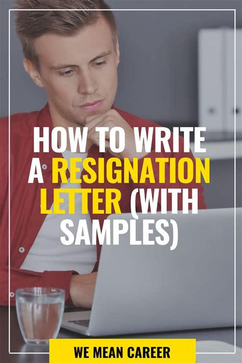 How to Write a Resignation Letter (with sample) | How to write a resignation letter, Resignation ...