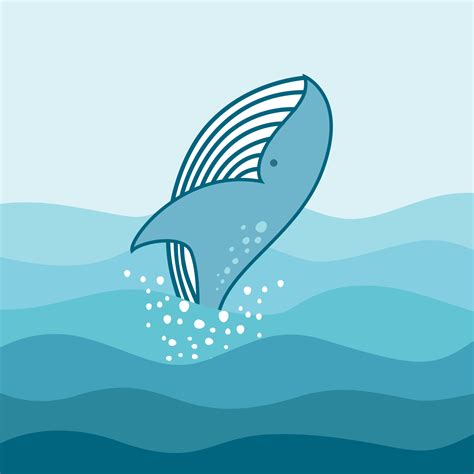 whale vector illustrations 4261573 Vector Art at Vecteezy