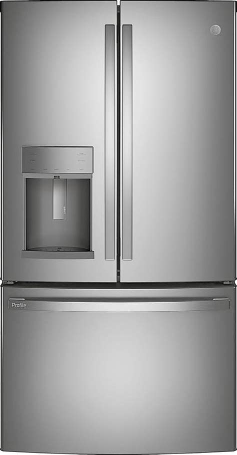 GE Profile 22.1 Cu. Ft. French Door-in-Door Counter-Depth Refrigerator ...