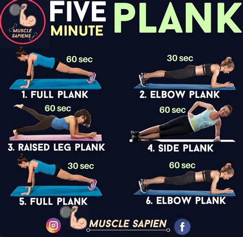 5 minute Plank Exercise