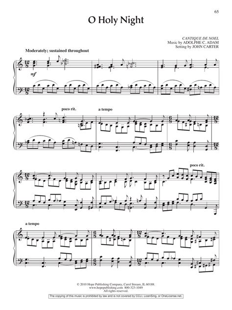 O Holy Night | Sheet Music Direct