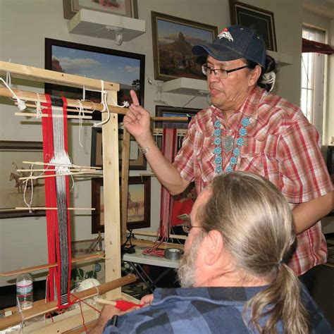 Beginning Navajo Sash Belt Weaving with Gilbert Begay (Mondays, June 11, 18, 25) - Weaving in ...