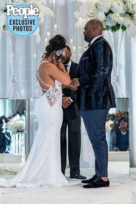 Michael Oher Wedding Photos with Tiffany Roy