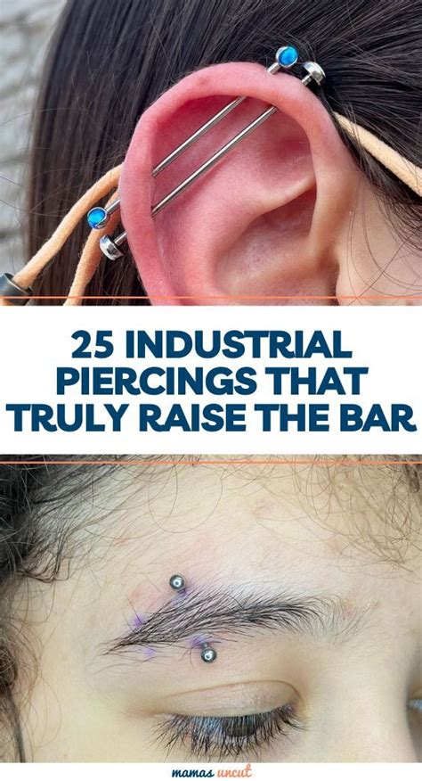 25 Industrial Piercings That Truly Raise The Bar | Piercings, Industrial piercing, Industrial ...