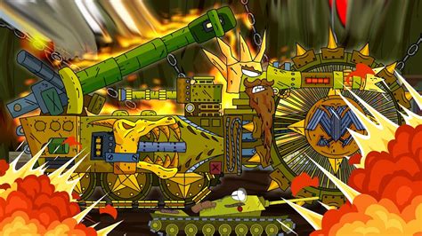 Cartoon about tanks full 30 MIN. World of tanks cartoon. Cartoon about battle. Monster Truck ...