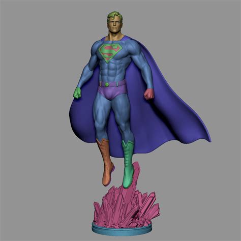 Superman Classic statue - ZBrushCentral