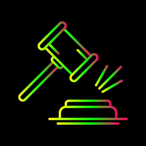 Gavel Vector Icon 20232932 Vector Art at Vecteezy