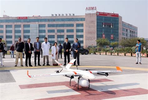 In a first, drone transports anti-TB drugs from AIIMS Rishikesh to ...