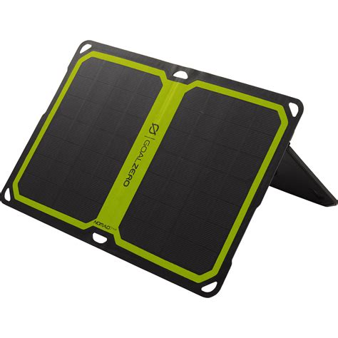 GOAL ZERO Nomad 7 Plus Solar Panel (Black/Green) 11803 B&H Photo