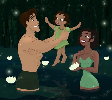 Tiana and Naveen Family - Disney Princess Fan Art (30179641) - Fanpop