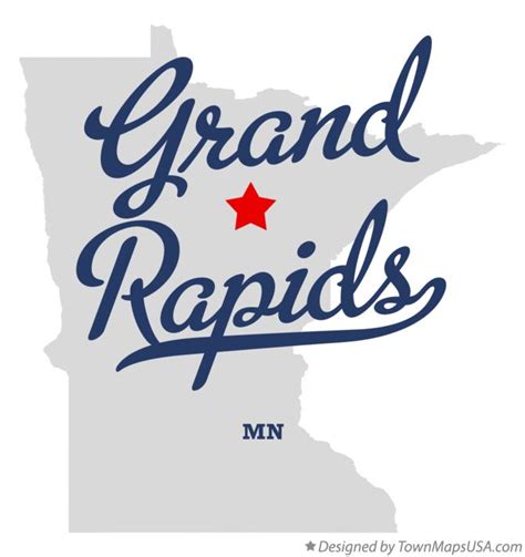 Grand Rapids Minnesota Map - Map Of Us Western States