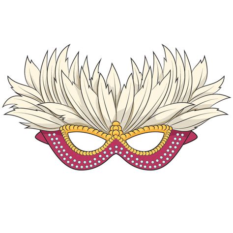 Mardi Gras Mask Template | Free Printable Papercraft Templates