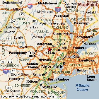 Little Falls, New Jersey Area Map & More